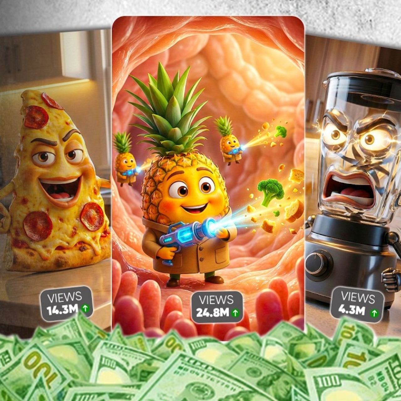 18500+ Ai Health Tips Reels Bundle Object Talking